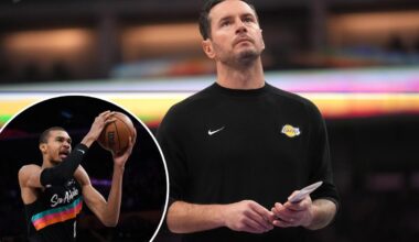 Redick calls Wembanyama 'top 5 player in the world' after Spurs vs Lakers