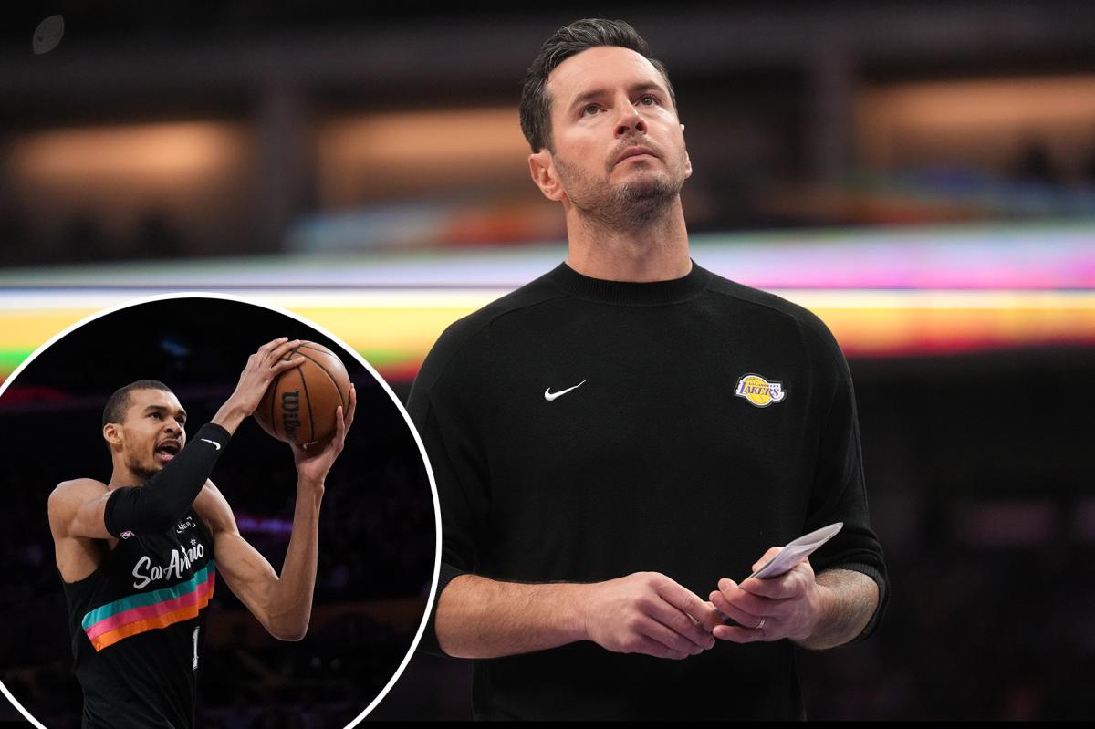 Redick calls Wembanyama 'top 5 player in the world' after Spurs vs Lakers