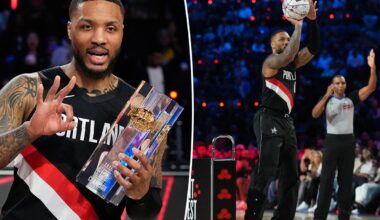 Damian Lillard wins NBA All-Star 3-Point Contest