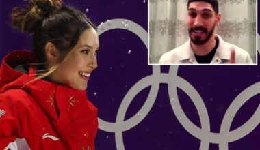 Former NBA player Enes Kanter Freedom calls Eileen Gu 'a traitor' for representing China at Olympics