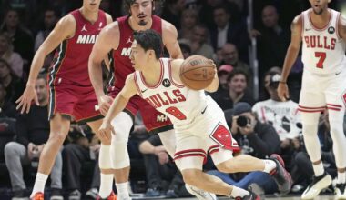 Japan's Kawamura makes NBA season debut for Bulls in Miami