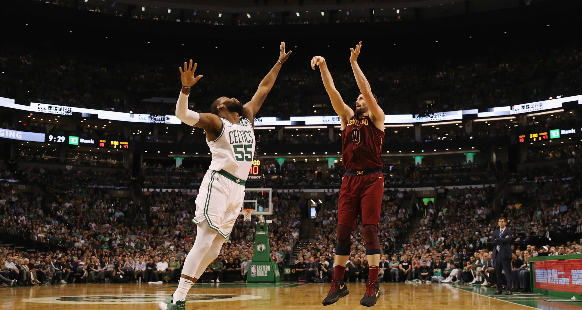 Celtics jersey history No. 55