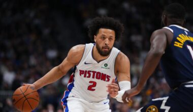 Will Cade Cunningham play today for the Pistons against the Nets?