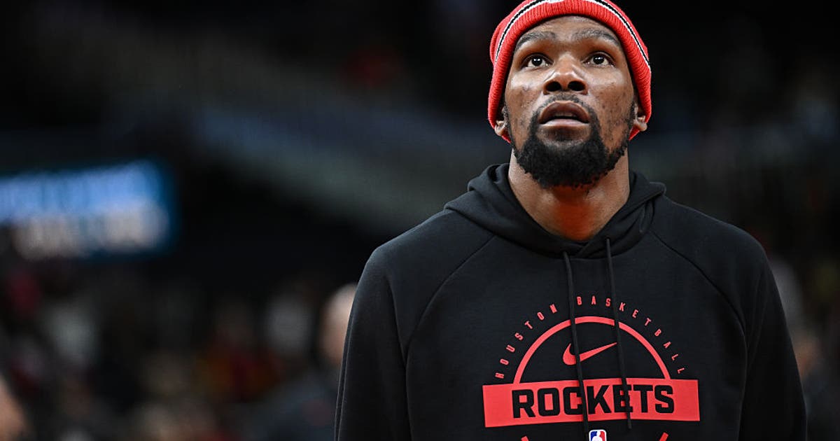 Kevin Durant makes history as oldest all-star in Rockets history, following 2026 selection