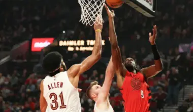 Jarrett Allen’s career night lifts Cavs past Blazers