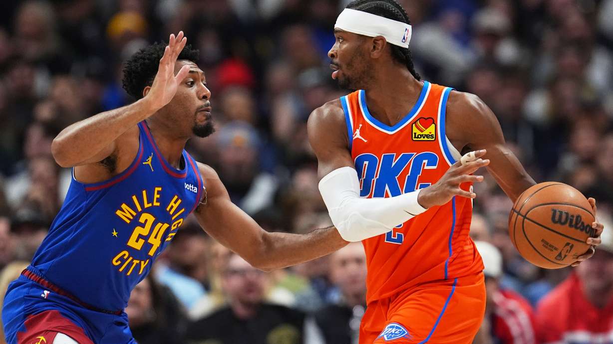Thunder beat Nuggets 121-111 behind Gilgeous-Alexander's 34 points