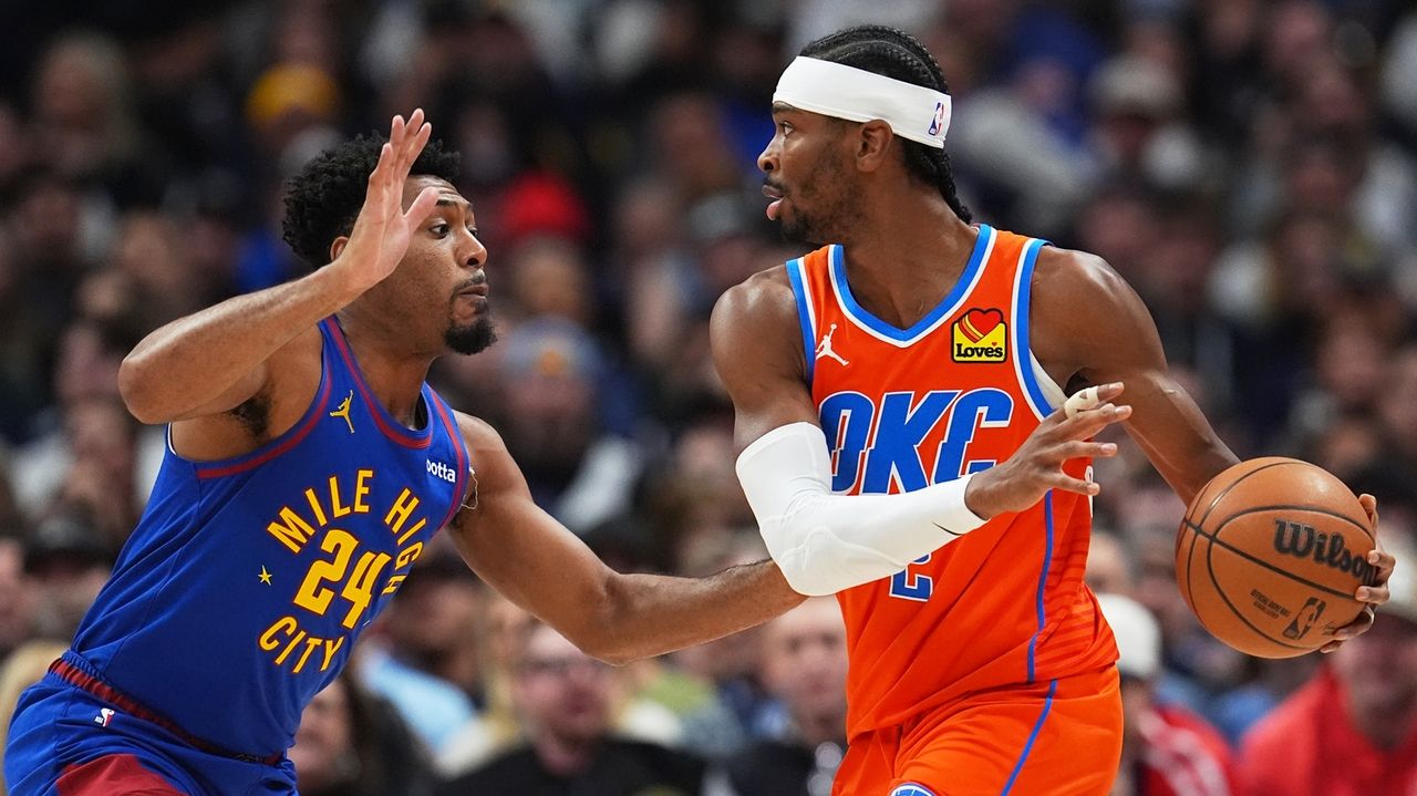 Thunder beat Nuggets 121-111 behind Gilgeous-Alexander's 34 points