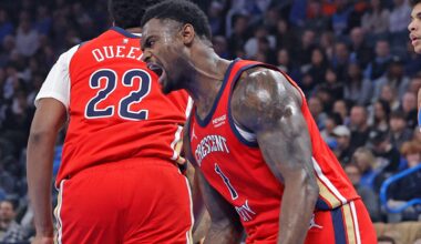 Zion Williamson New Orleans Pelicans NBA