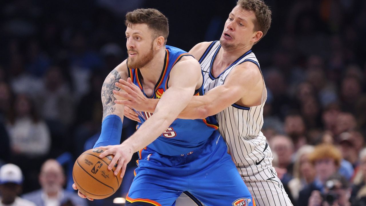 Isaiah Hartenstein has first triple-double as Thunder roll to 128-92 win over Magic