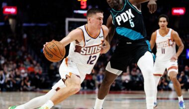 Gillespie scores 30 as Suns top Trail Blazers 130-125