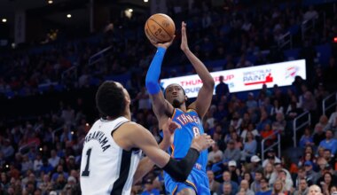 Full injury report for Wednesday's Thunder vs. Spurs matchup