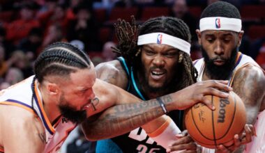 Trail Blazers fall to Suns 130-125 for 6th consecutive loss