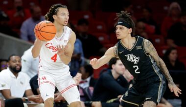 Kingston Flemings leads No. 8 Houston to a 79-55 victory over UCF