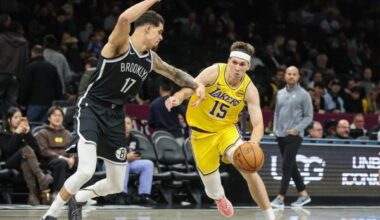 Lakers return home from grueling road trip with surging Sixers waiting