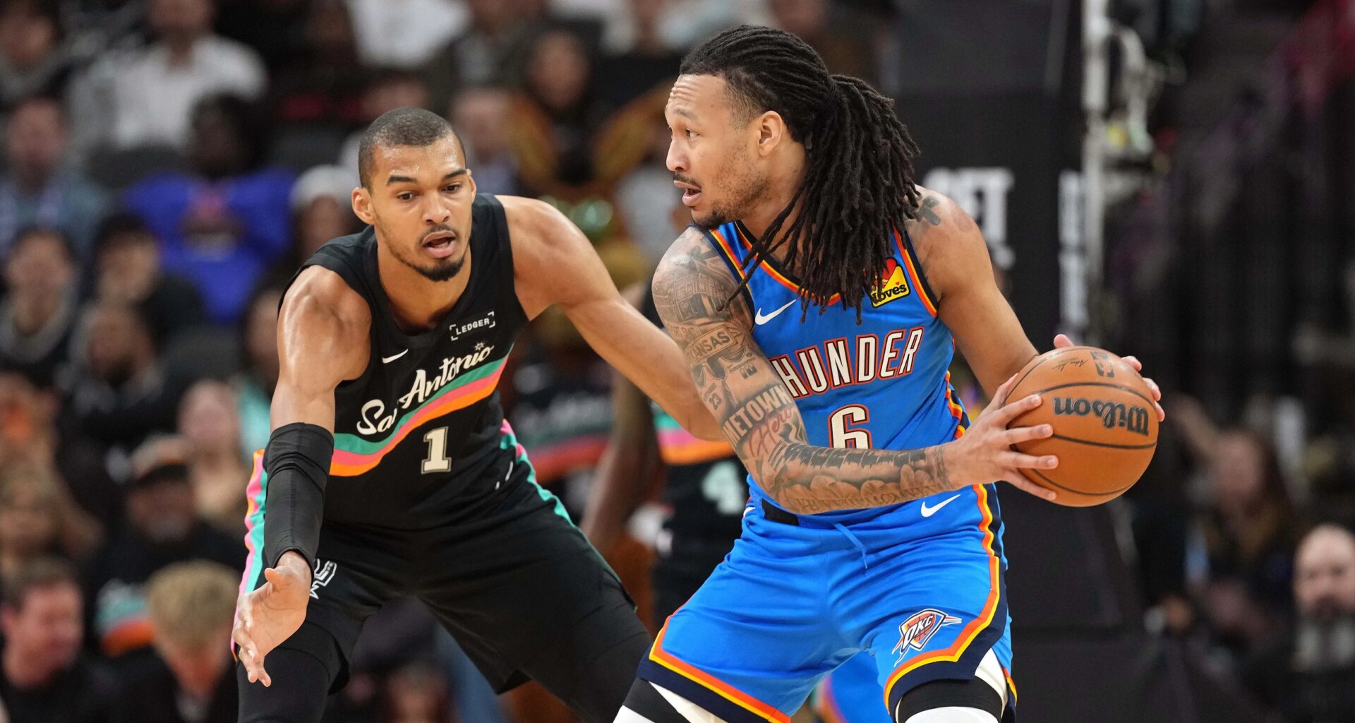 Thunder fall short of upset in 116-106 loss to Spurs