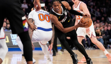 Towns is bloodied and bandaged, Nuggets lose 2 injured starters in Knicks' double-OT win