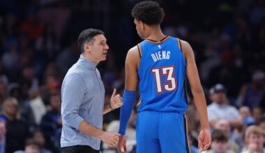 Mark Daigneault reacts to Ousmane Dieng being traded to Bulls