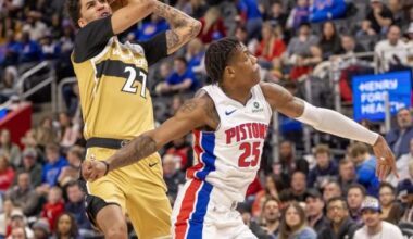 Will Riley, short-handed Wizards upset Pistons