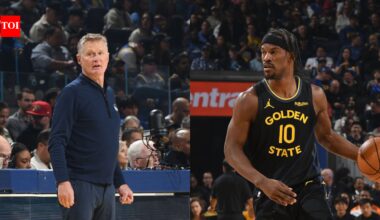 "Ceiling is absolutely lower" - Head coach Steve Kerr breaks silence on Golden State Warriors' championship run amid Jimmy Butler's injury report | NBA News