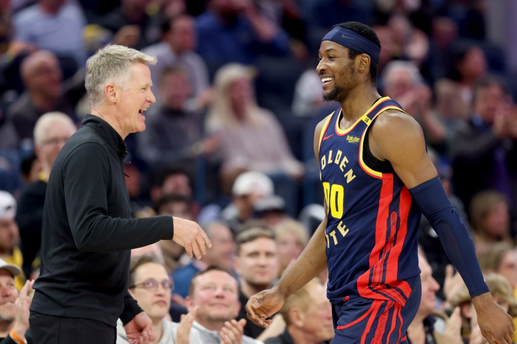 Warriors' Kerr talks Jonathan Kuminga, Kristaps Porzingis after trade