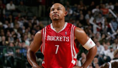 Rockets jersey history No. 7