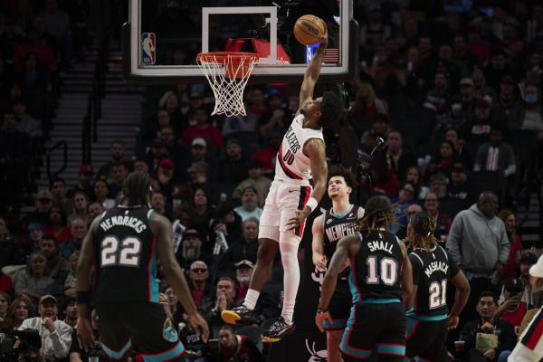 Scoot Henderson, Blazers shoot for 2-game sweep of Grizzlies