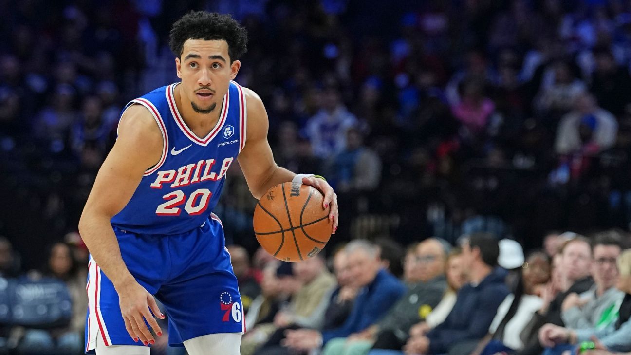 Jared McCain pays tribute to 76ers fans with Olivia Dean song