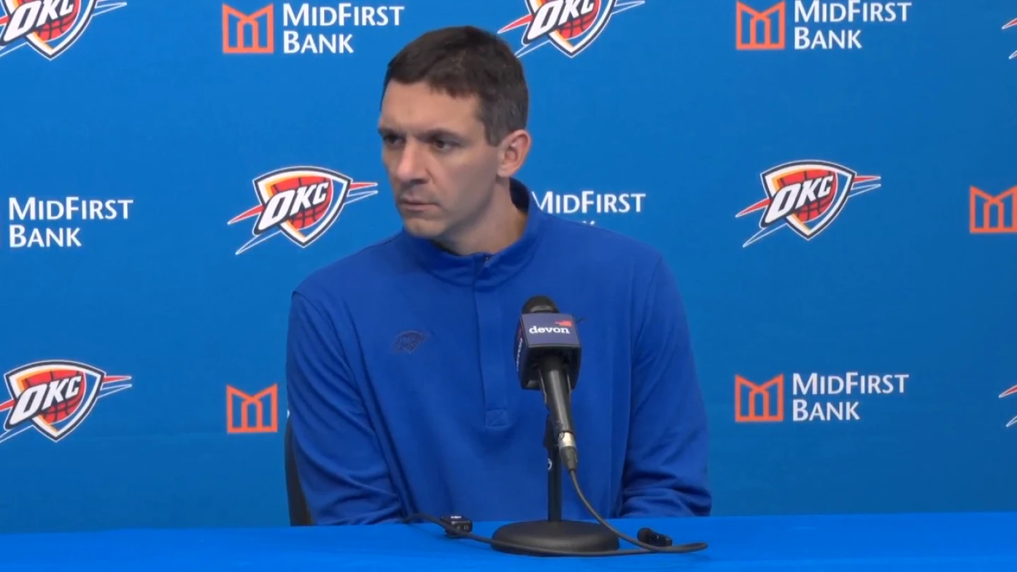 Mark Daigneault: “We were competitive and together” in narrow Thunder loss