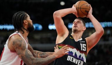 Nikola Jokic passes Oscar Robertson for 2nd-most triple-doubles as Nuggets top Bulls 136-120