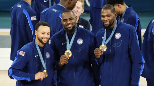 Olympics: Basketball-Men Finals - Gold Medal Game