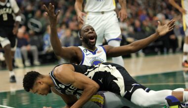 Warriors GM, Reporter in Tense Exchange on Giannis Trade Talks