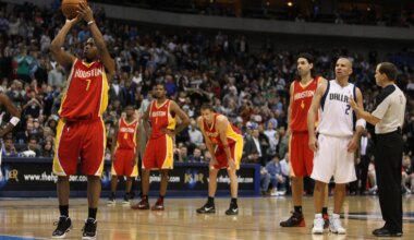 Rockets jersey history No. 7