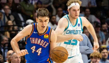 Thunder prospect Nikola Topic makes his G League debut after knee injury, cancer treatment