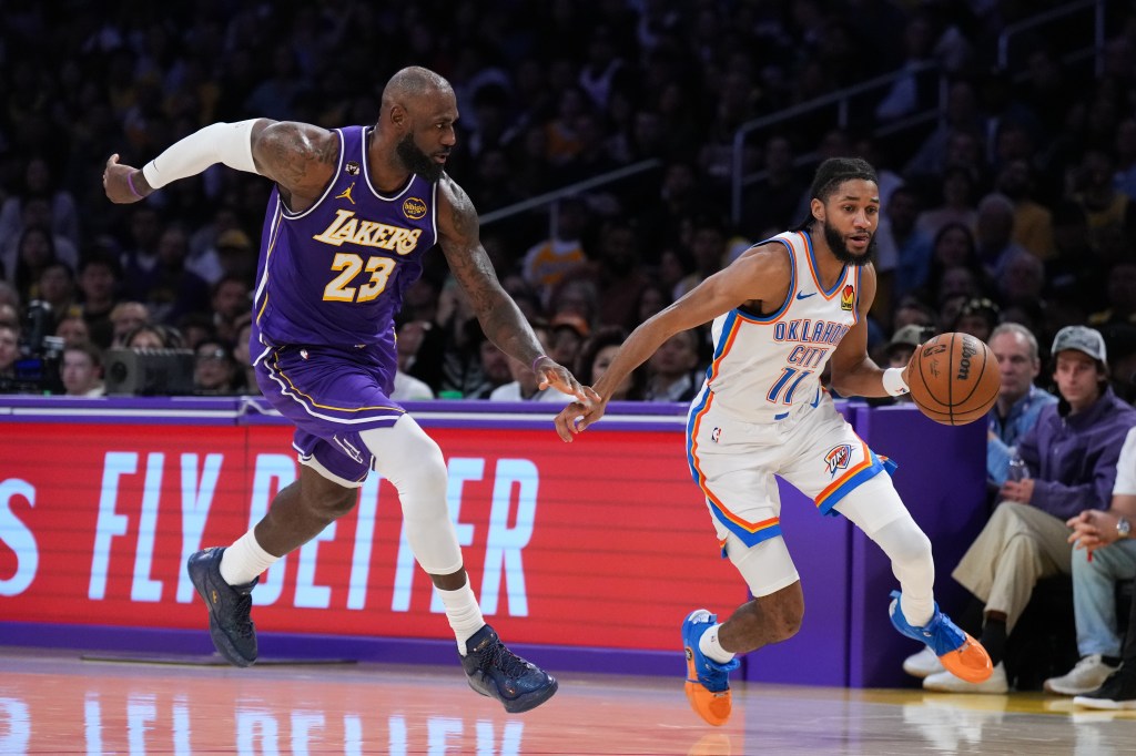 Luka-less Lakers fall to Thunder, who win without Shai Gilgeous-Alexander – Orange County Register