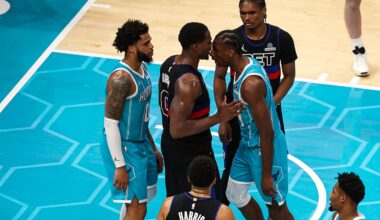 Hornets-Pistons brawl leads to 4 ejections