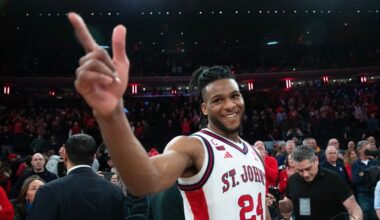 St. John's Zuby Ejiofor is named the AP men's college basketball player of the week