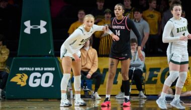 Koenen Tabbed Summit League Kwik Star Peak Performer of the Week