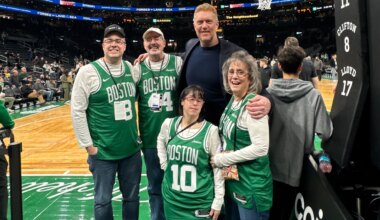 Amica, Celtics honor local Special Olympian with VIP experience