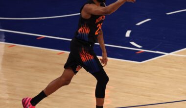 Knicks Guard's Historic Streak Moves Him Into Elite Company
