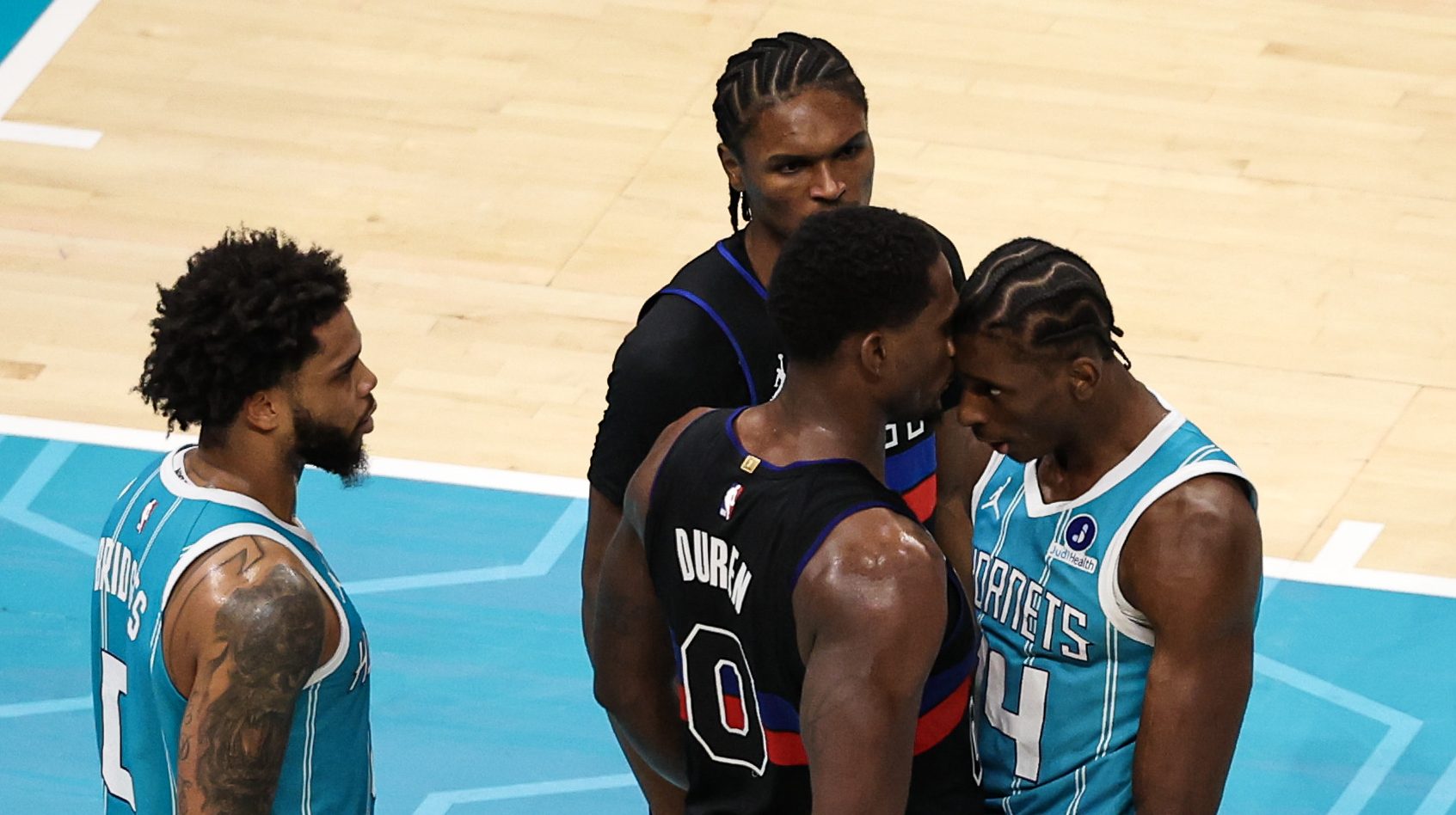 Moussa Diabate on Pistons-Hornets brawl vs. Jalen Duren as suspensions loom