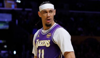 Lakers’ Jaxson Hayes Gets Hit With Bad News From Mascot Push