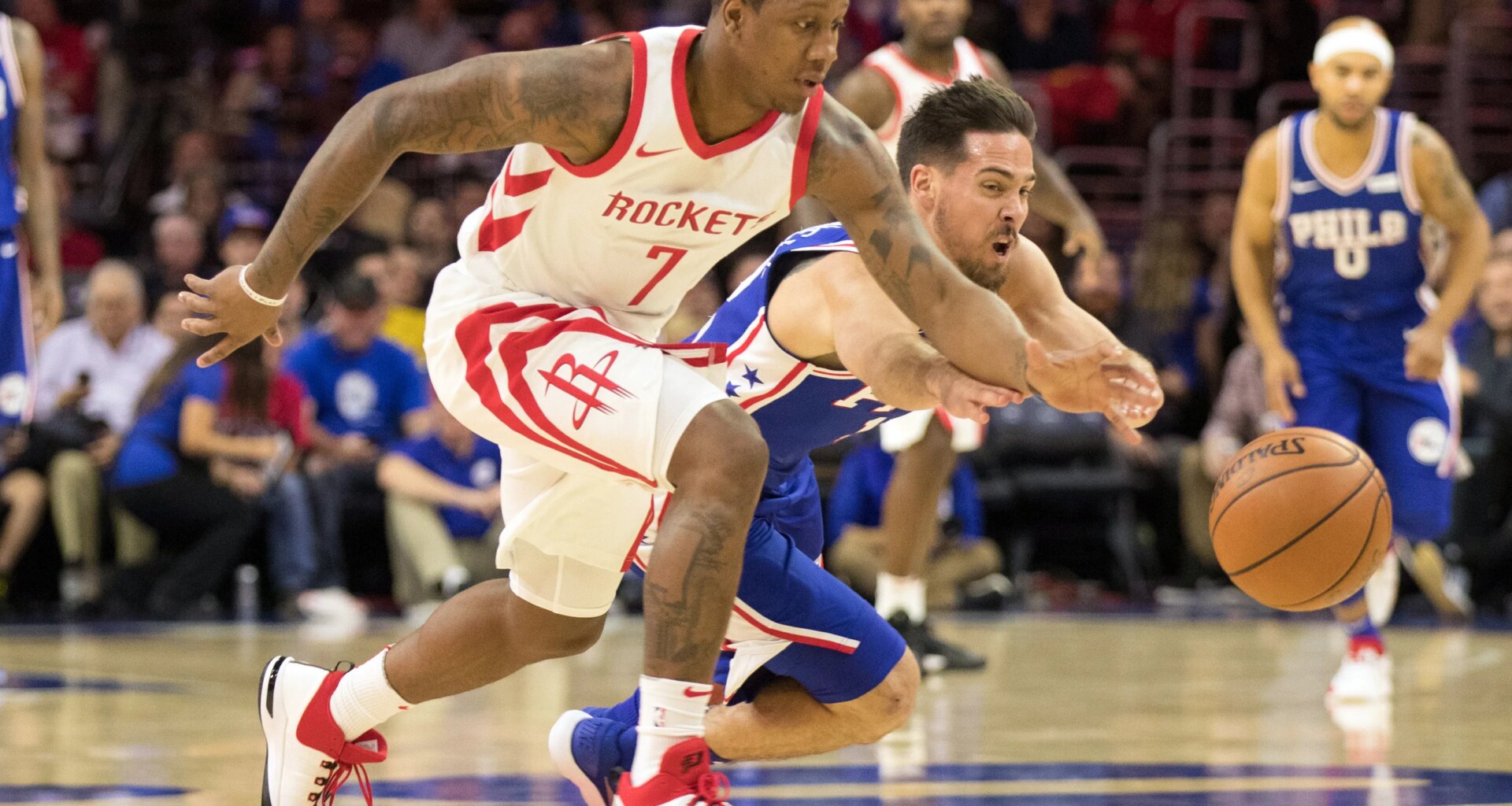 Rockets jersey history No. 7