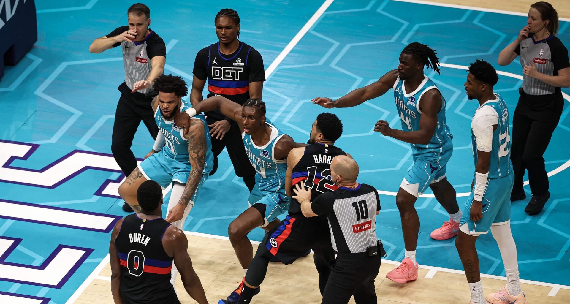 NBA Suspensions Cost Pistons, Hornets Nearly $2M