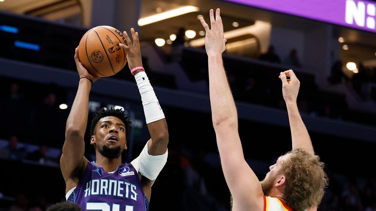 Brandon Miller scores 31 points, Hornets hold on to beat Hawks 110-107