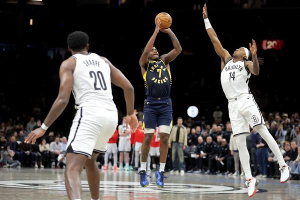 Kam Jones’ late 3-pointer propels Pacers past Nets