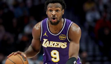 Lakers' Bronny James Quietly Impresses in G League Outing