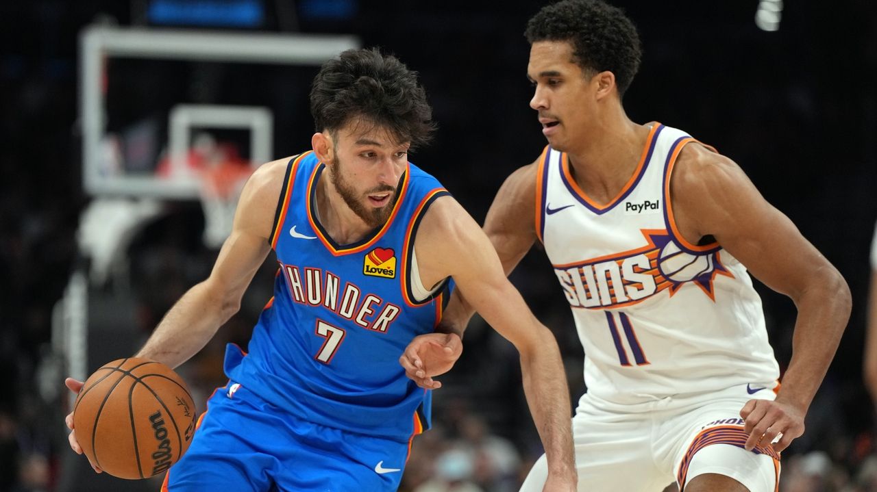 Jalen Williams scores 28 points and the Thunder cruise past the Suns, 136-109