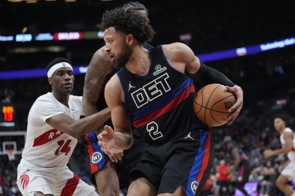 Cade Cunningham’s all-around effort lifts Pistons over Raptors