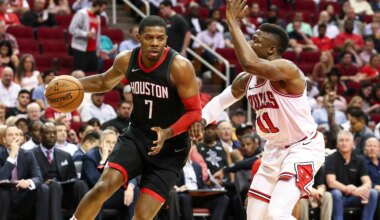 Rockets jersey history No. 7