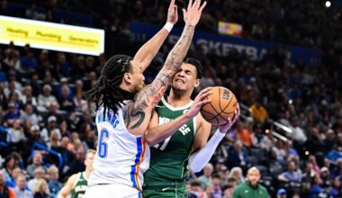 Former Thunder forward Ousmane Dieng powers Bucks past Oklahoma City, 110-93